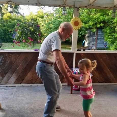Dancing with Grandpa